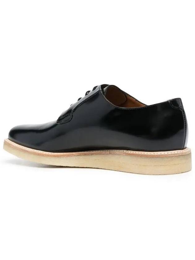 Shiny Leather Derby Shoes Black - COMMON PROJECTS - BALAAN 4