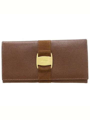 Ferragamo 223059 long wallet - SALVATORE FERRAGAMO - BALAAN 1