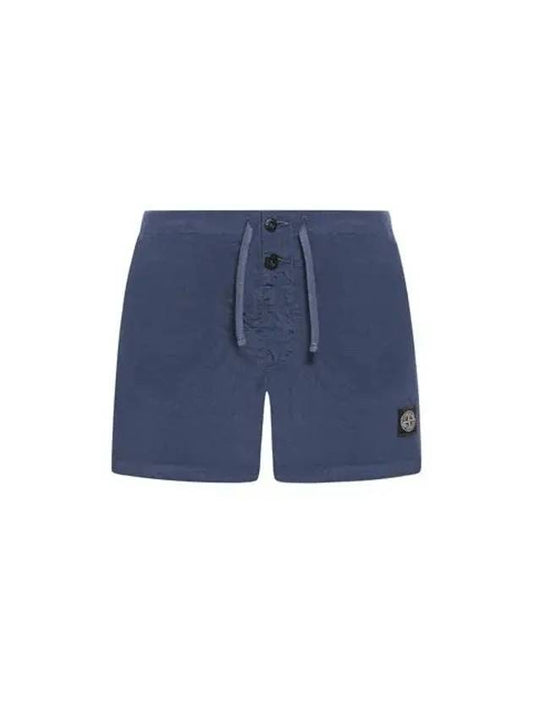 Swimming Nylon Trunk Shorts Avio Blue - STONE ISLAND - BALAAN 2