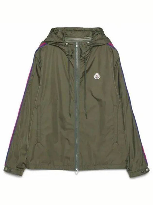 Men's Hattab Hooded Jacket Khaki - MONCLER - BALAAN 2