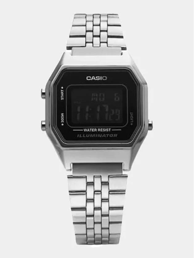 LA680WA 1BDF LA680WA 1B Digital Metal Watch - CASIO - BALAAN 5