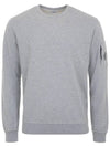 17CMSS019A 002246 M94 Lens Wappen Gray Sweatshirt - CP COMPANY - BALAAN 2