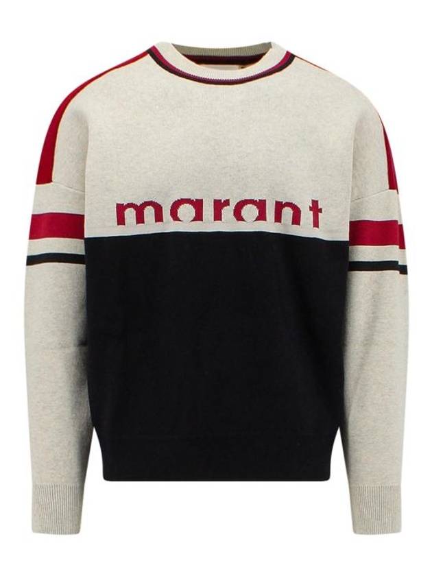 Charles Wool Sweater Black - ISABEL MARANT - BALAAN 2