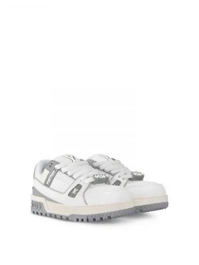 LV Trainer Maxi Low Top Sneakers Grey - LOUIS VUITTON - BALAAN 2