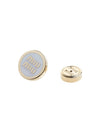 Enameled Metal Earrings White - MIU MIU - BALAAN 6