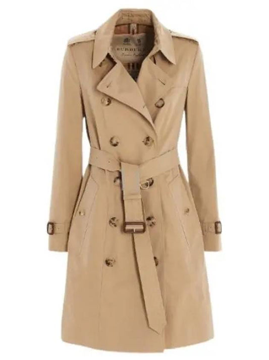 The Mid Length Chelsea Heritage Trench Coat Honey - BURBERRY - BALAAN 2