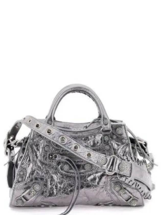 Neo Cagole XS Shoulder Bag Silver - BALENCIAGA - BALAAN 2