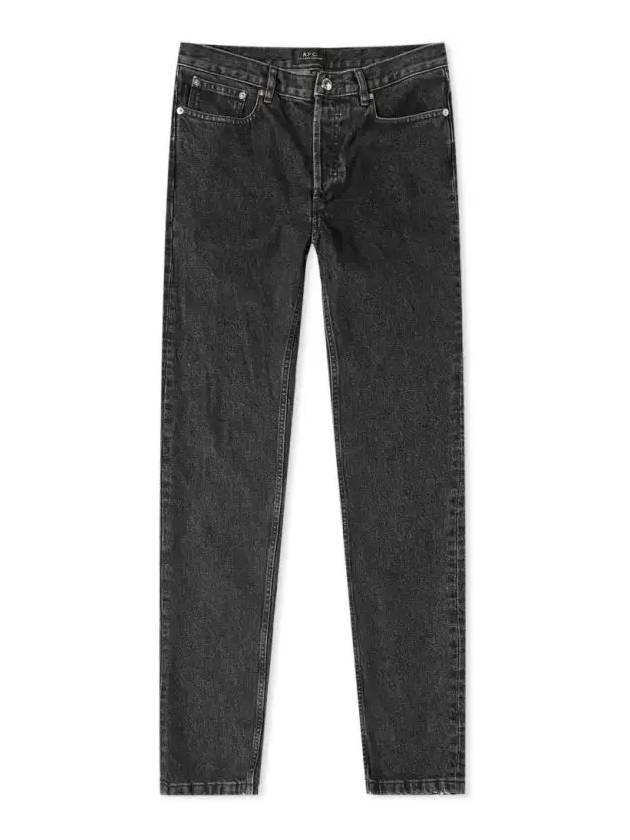 Men's Petty Standard Classic Pocket Cotton Denim Jeans Dark Grey - A.P.C. - BALAAN 2