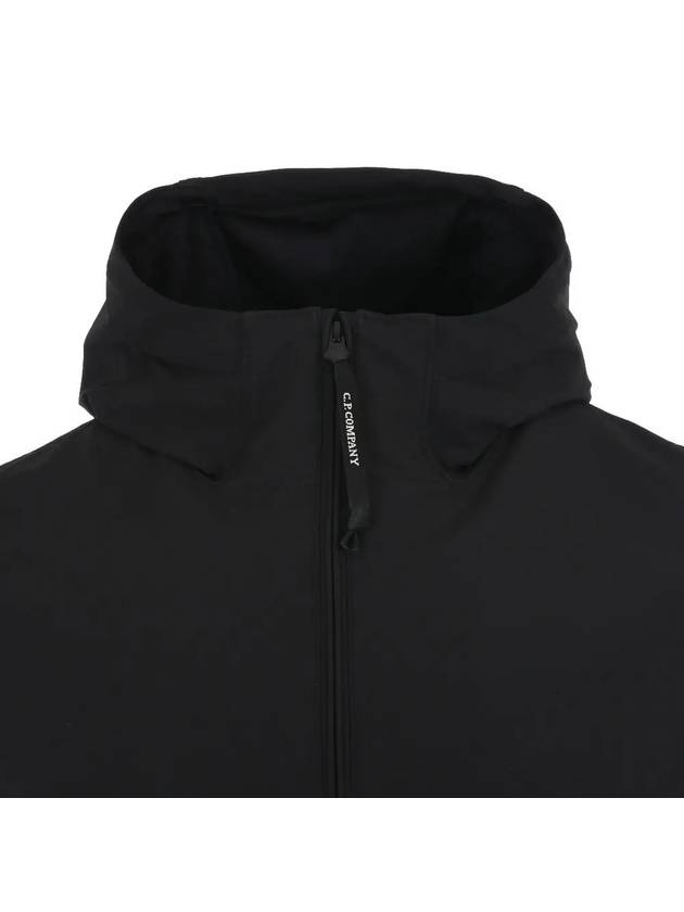 Shell R Hooded Jacket Black - CP COMPANY - BALAAN 5