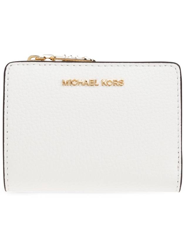 Michael Michael Kors Wallet With Logo, Women's, White - MICHAEL KORS - BALAAN 1