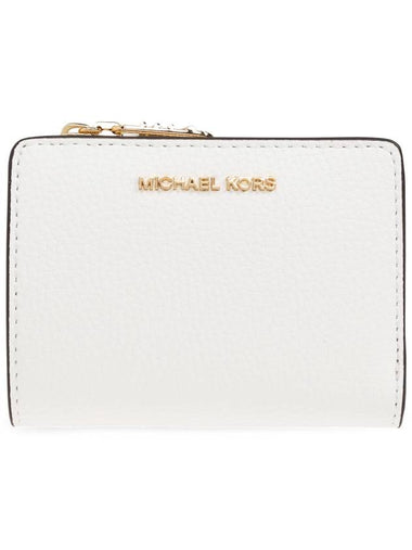 Michael Michael Kors Wallet With Logo, Women's, White - MICHAEL KORS - BALAAN 1