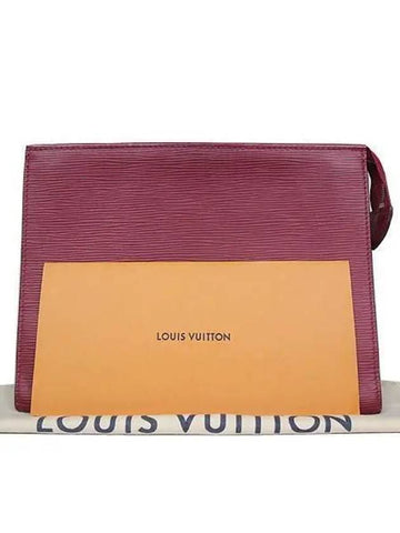 M41085 Epi Fuchsia Leather Clutch Bag - LOUIS VUITTON - BALAAN 1