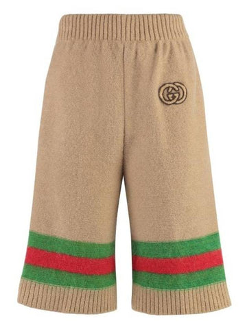 short pants 748931XKDGL 2448 CAMEL - GUCCI - BALAAN 1