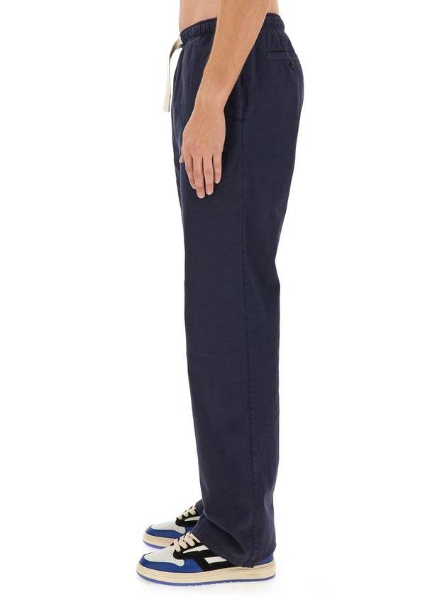 Straight Pants PMCA141S24FAB001 4603 BLUE - PALM ANGELS - BALAAN 5