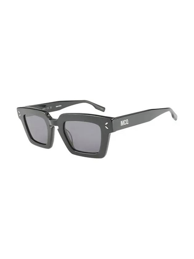 Eyewear Rectangle Acetate Sunglasses Black - ALEXANDER MCQUEEN - BALAAN 4