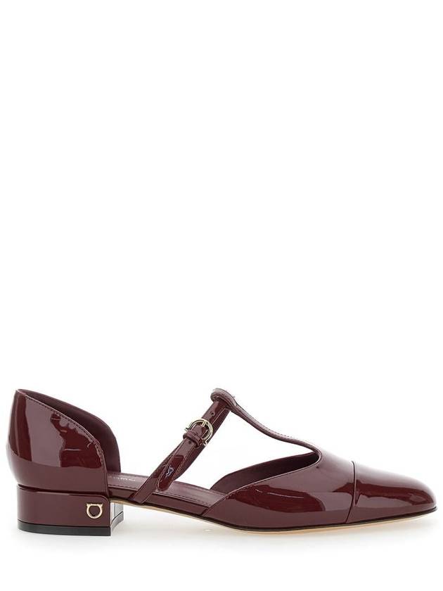 Linette Flat Bordeaux - SALVATORE FERRAGAMO - BALAAN 2