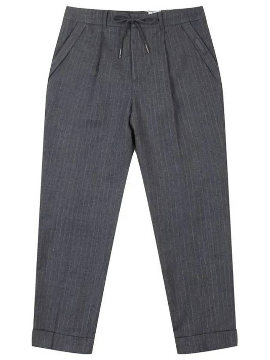 Wool Jogger Pants OF5012GBDGREY - ONOFF - BALAAN 1