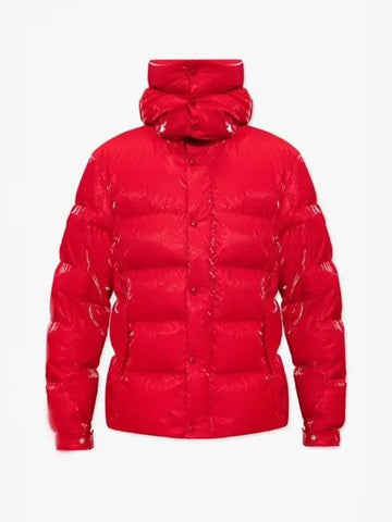 1A00264 596B4 454 VERDON arm logo patch short down jacket red men's padding - MONCLER - BALAAN 1