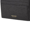 Gancini Bifold Half Wallet Black - SALVATORE FERRAGAMO - BALAAN 6