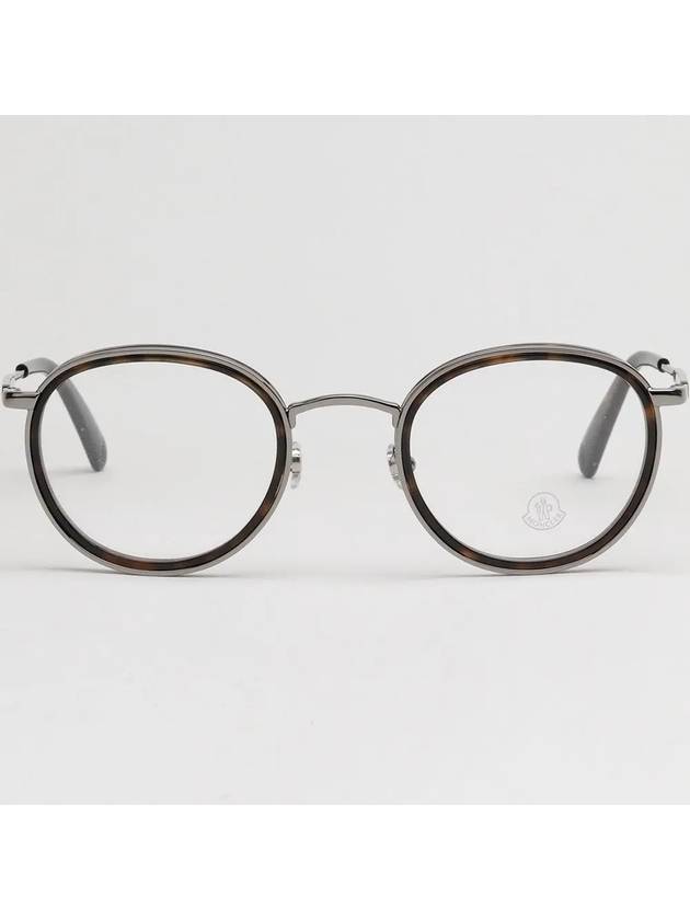 Eyewear Round Eyeglasses Dark Havana - MONCLER - BALAAN 4