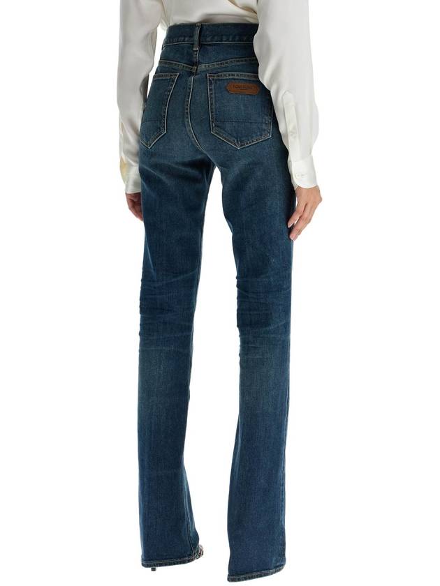 flare mid-rise jeans with - TOM FORD - BALAAN 3