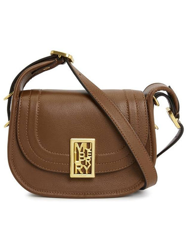 Mini Silky Calf Sadie Satchel Shoulder Bag Tan - MULBERRY - BALAAN 1