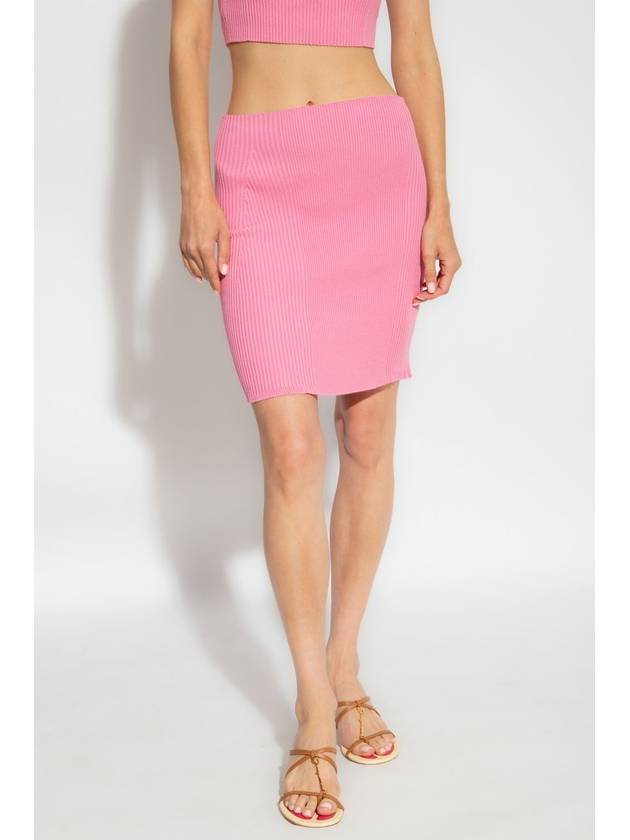 Aeron Mini Skirt, Women's, Pink - AERON - BALAAN 3