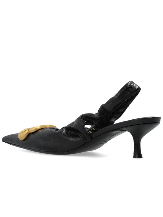 Balenciaga Heeled Shoes Monaco, Women's, Black - BALENCIAGA - BALAAN 5