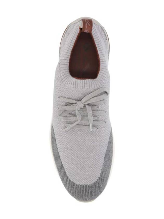 360 LP Flexi Wish Wool Walk Low Top Sneakers Grey - LORO PIANA - BALAAN 5