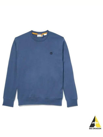 Oyster loopback sweatshirt dark denim TB0A276N2881 - TIMBERLAND - BALAAN 1