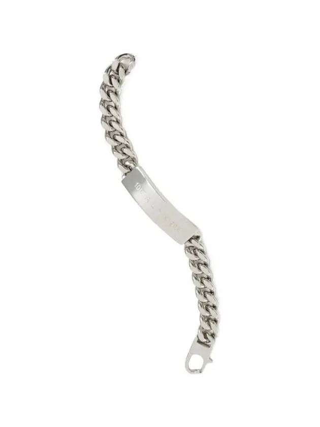 1017 ALYX 9SM silver ID logo chain bracelet AAUJW0119OT01 - MAISON MIHARA YASUHIRO - BALAAN 3