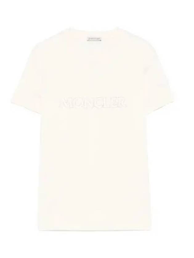 8C00021 89AIJ 034 Maglia Glitter Tee - MONCLER - BALAAN 1