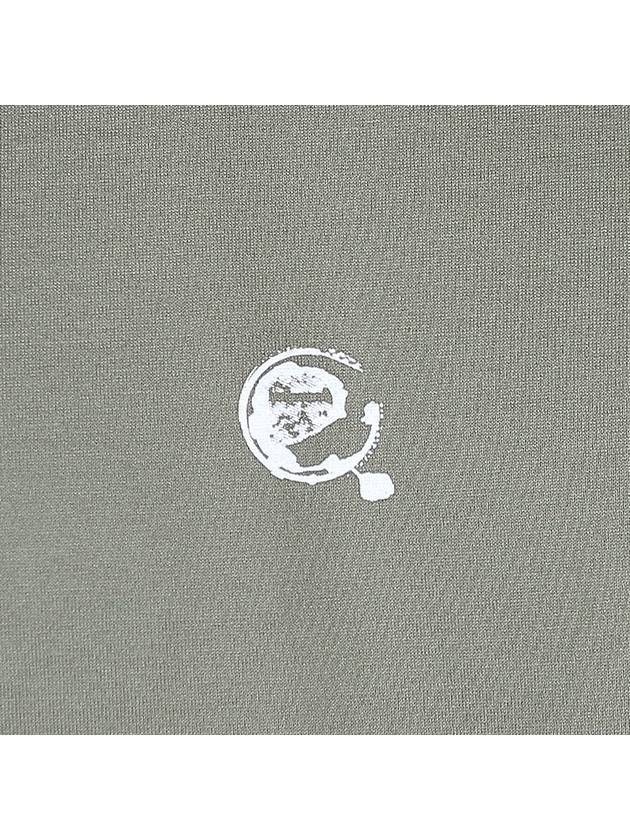 Shadow Project Logo Short Sleeve T-Shirt Green - STONE ISLAND - BALAAN 7