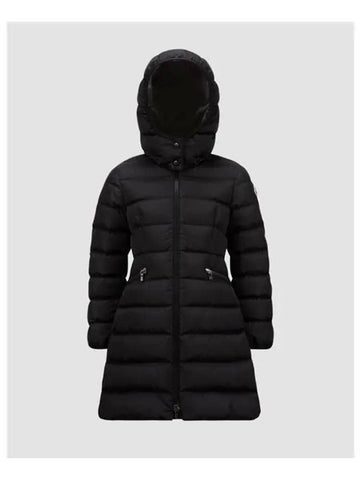 Kids Sharpal Long Down Jacket Black J29541C5021054155 - MONCLER - BALAAN 1