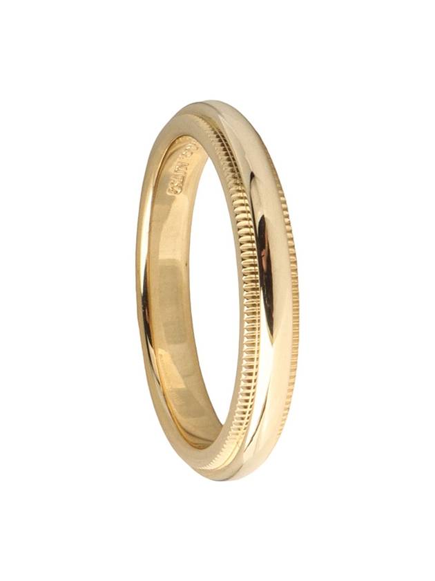 Yellow Gold Milgrain Ring 3MM No 10 33384 - TIFFANY & CO. - BALAAN 3