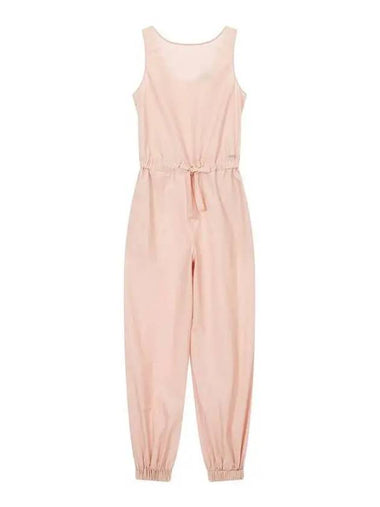 Women s seersucker sleeveless jumpsuit light orange 271901 - ARMANI EXCHANGE - BALAAN 1