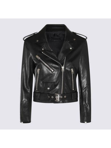 Leather Jacket CSL730 LEX314LB999 - TOM FORD - BALAAN 1