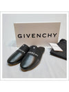 Befold 4G Logo Lambskin Mule Black - GIVENCHY - BALAAN.