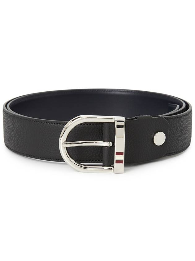 Men's Derkon 35 Leather Belt Black - BALLY - BALAAN 2