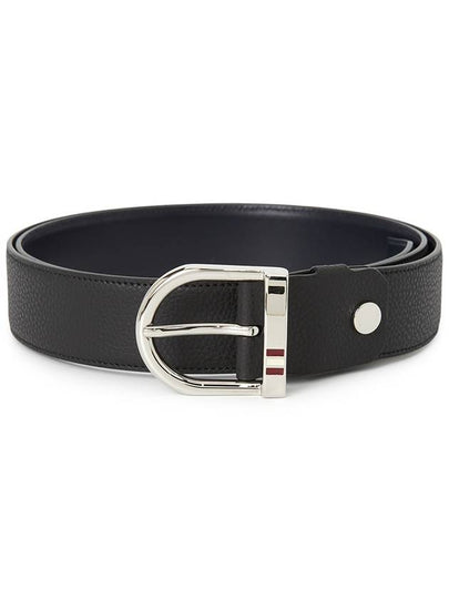 Men's Derkon 35 Leather Belt Black - BALLY - BALAAN 2