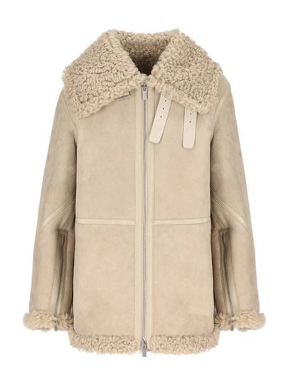 Aviator Shearling Jacket Field - BURBERRY - BALAAN 2