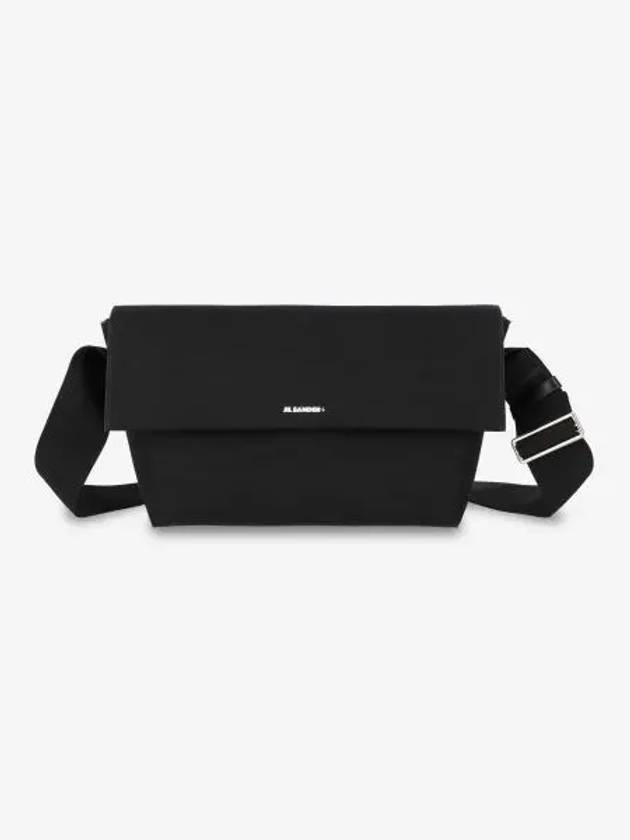 Medium Utility Cross Bag Black Ecru J42WG0004P6647002 - JIL SANDER - BALAAN 1