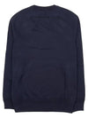 Men's Lens Wappen Pocket Crew Neck Sweatshirt Navy - CP COMPANY - BALAAN 3