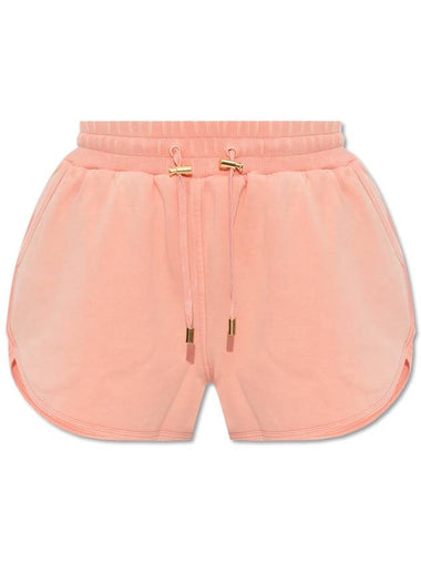 Balmain Cotton Shorts, Women's, Pink - BALMAIN - BALAAN 1