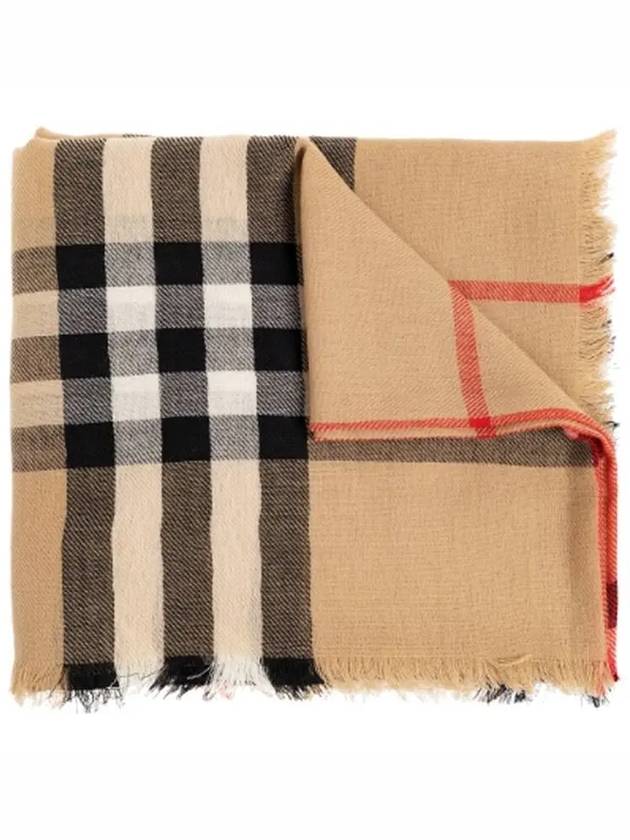 Vintage Check Wool Scarf Archive Beige - BURBERRY - BALAAN 2