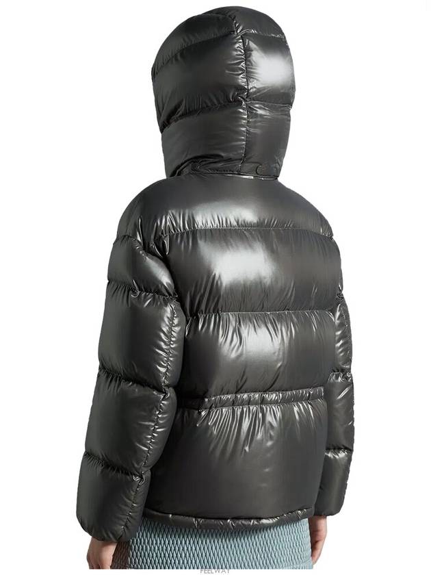 1A00063 68950 921 ABBAYE dark gray down - MONCLER - BALAAN 2