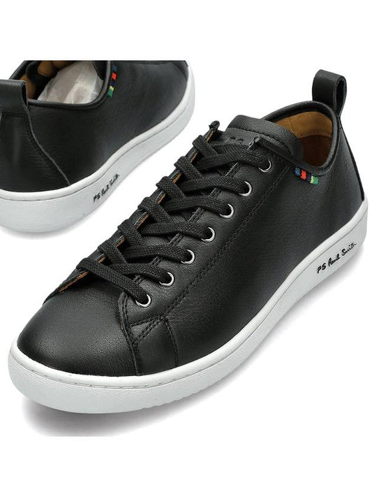 Miyata leather low-top sneakers black - PAUL SMITH - BALAAN.