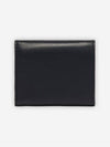 [MAISON KITSUNE] TRICOLOR FOX ULTRA COMPACT WALLET - BLACK - MAISON KITSUNE - BALAAN 3