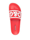 DG Logo Rubber Slippers Red - DOLCE&GABBANA - BALAAN 5