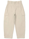 Cargo Tapered Pants BEIGE WOMAN - MALBON GOLF - BALAAN 1